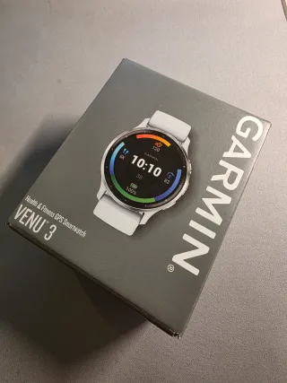 Garmin Venu 3 Smartwatch GPS Plata/Blanco