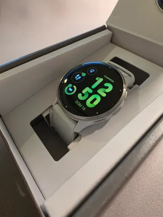 Garmin Venu 3 Smartwatch GPS Plata/Blanco