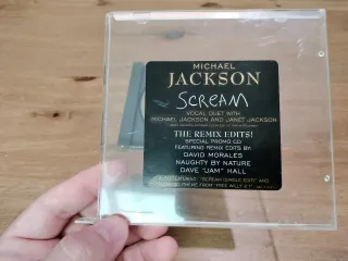 Michael Jackson Scream CD Promo