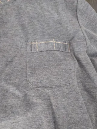 Pijama Invierno Hombre XXL Gris y Azul (pack de 2)