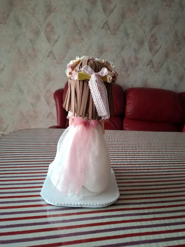 Muñeca Fofucha Comunión Hecha a Mano