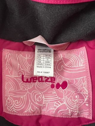 Chaqueta niña 10 años