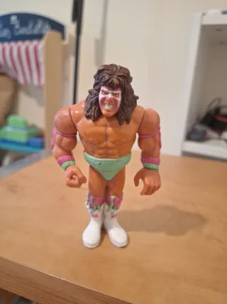 Figura Vintage WWF El Último Guerrero
