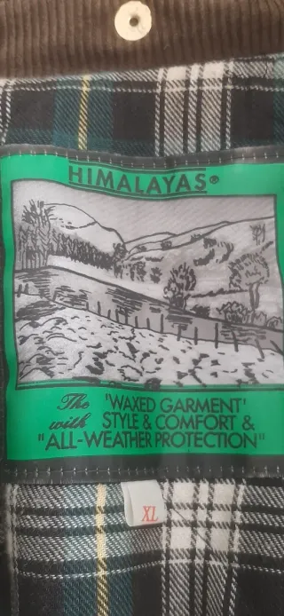 Parka vintage estilo barbou, color verde.