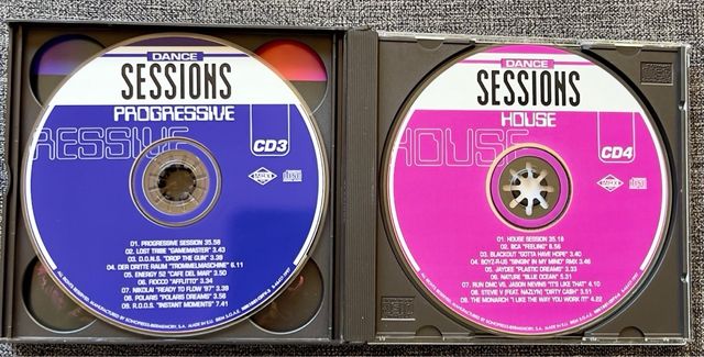 Dance Sessions 4 CD's