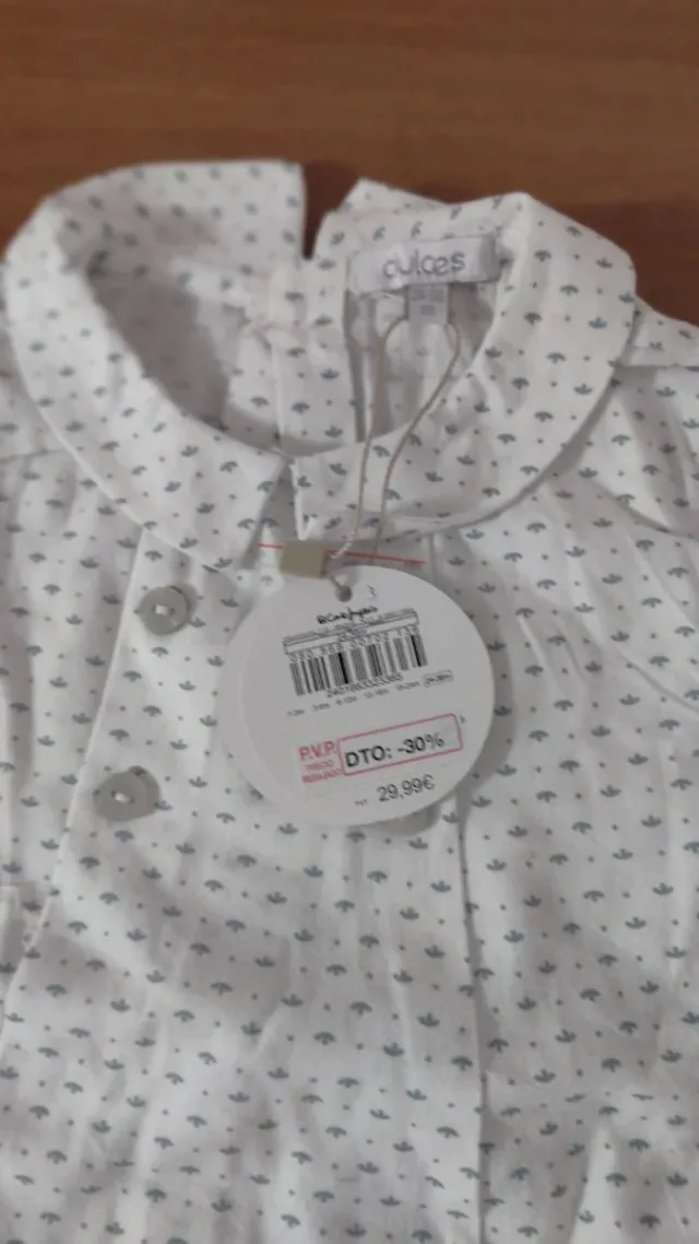 Camisa infantil 24-36 meses