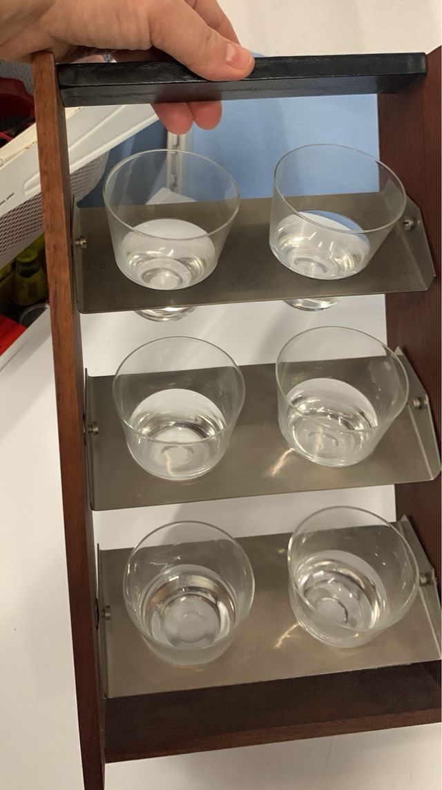 Juego de chupitos con soporte