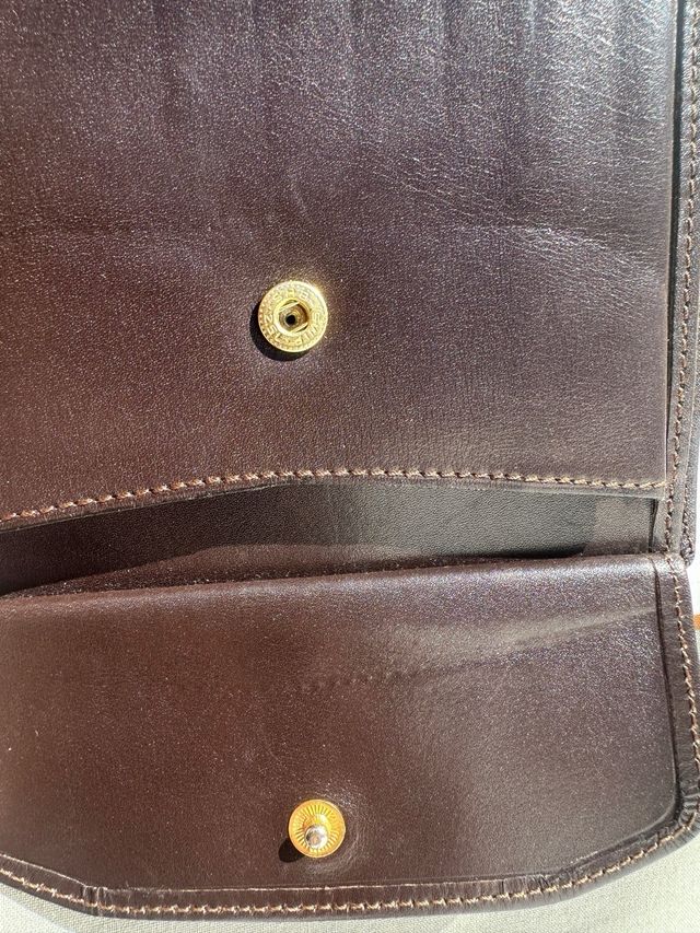 Cartera Loewe Monograma Marrón y Negro