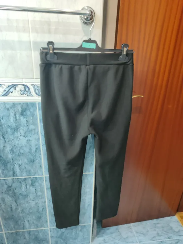 Pantalones negros forrados