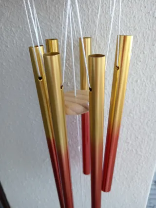 Campanelle a vento metallo e legno