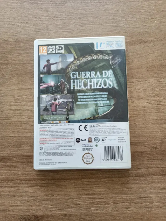 Harry Potter Wii: Reliquias de la Muerte Parte 1