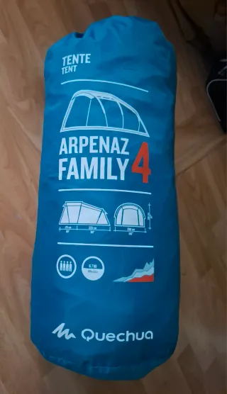 Tienda de campaña Arpenaz Family 4.
