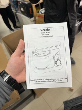 Batidora Amasadora Vezzio 8.5L Azul