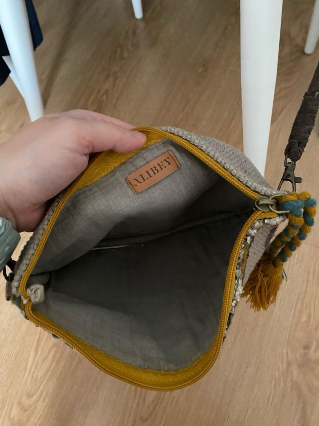Bolso tejido étnico
