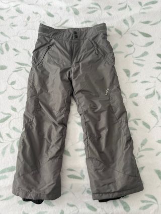 Pantalón nieve 8 años Wed'ze.