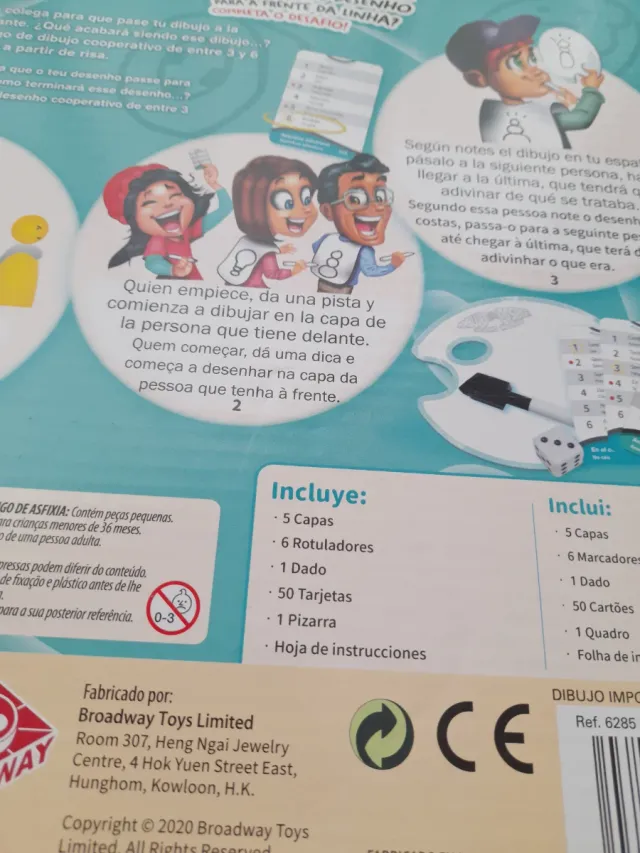 Juego Dibujo Imposible Bizak