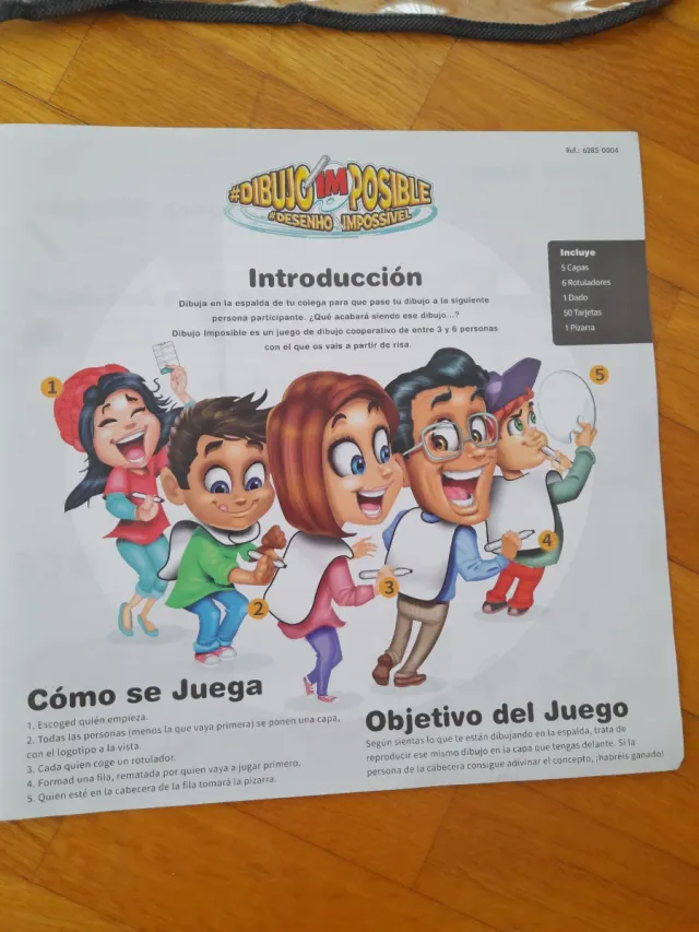 Juego Dibujo Imposible Bizak