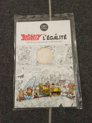 Monedas Astérix: Libertad, Igualdad