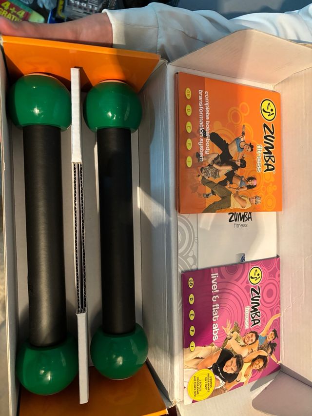 Set Zumba Fitness con DVDs