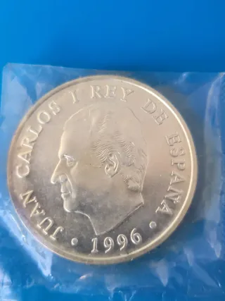 Moneda Conmemorativa 2000 Pesetas .1995 1996