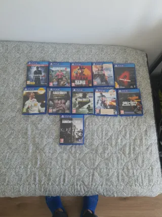 Ps4 Pro Blanca 1 TB + VR + Juegos + 3 mandos sony