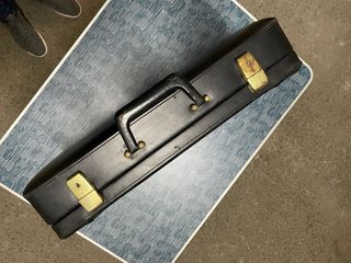 Maletín de cuero Antiguo Vintage negro