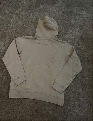 Felpa beige Gaëlle con cappuccio