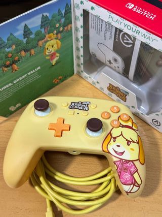 Mando Nintendo Switch Animal Crossing con cable