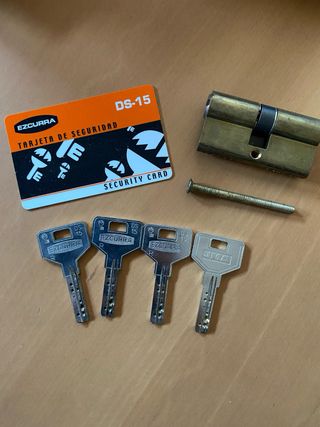 Cerradura Ezcurra DS-15/60 Antibumping + Tarjeta
