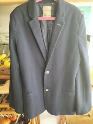 Americana niño Nukutavake color azul.