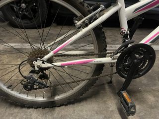 Bicicleta TEAM Niña/o Blanca y Rosa