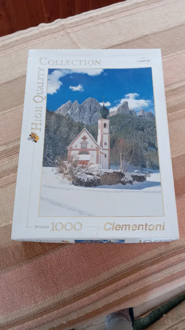 Puzzle Clementoni Paisaje Invierno 1000 Piezas