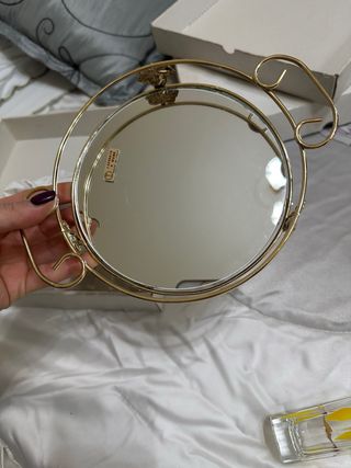 Set 6 Bicchieri Vetro Decorati Giallo