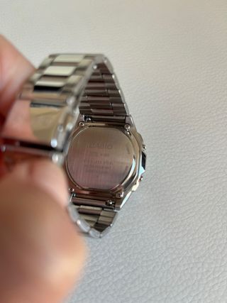 Reloj Casio Vintage Plata Blanco