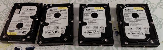 Disco Duro WD800 + Cable IDE