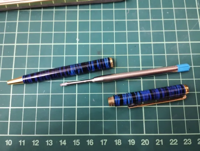 Bolígrafo Inoxcrom NOS | Estuche original | Años 7