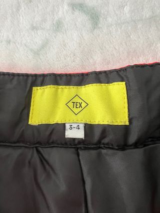 Pantalón Nieve Infantil 3-4 Años