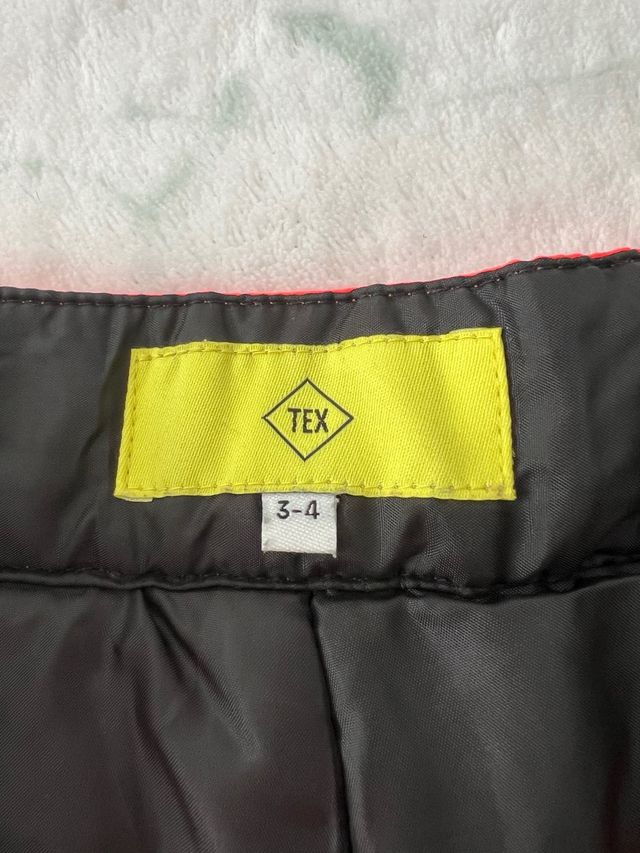 Pantalón Nieve Infantil 3-4 Años