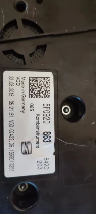 Cuadro instrumentos Seat León 5F0920863