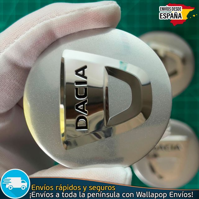 Emblema Dacia 56mm Pegatina Tapa Tapacubo Llanta