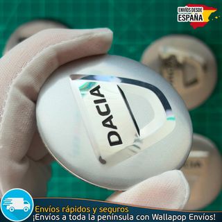 Emblema Dacia 56mm Pegatina Tapa Tapacubo Llanta