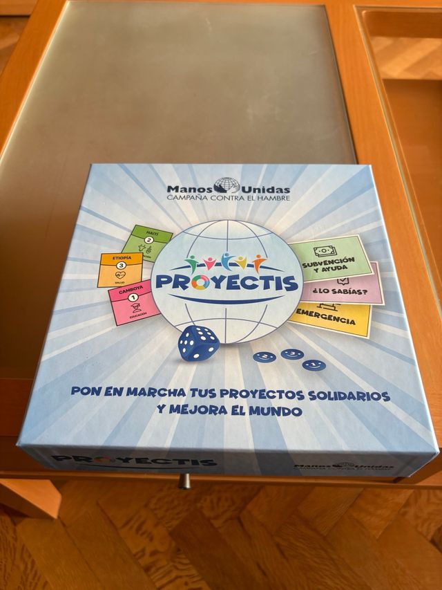Juego de mesa Proyectis Manos Unidas