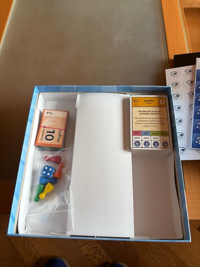 Juego de mesa Proyectis Manos Unidas