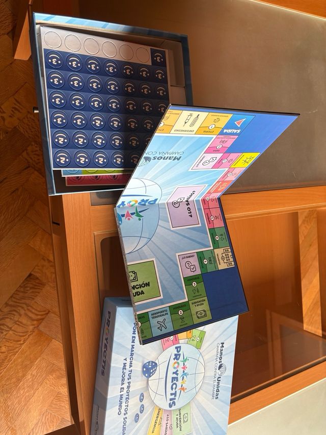 Juego de mesa Proyectis Manos Unidas