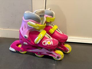 Patines de 3 Ruedas Niños Skids Control Talla 27-3