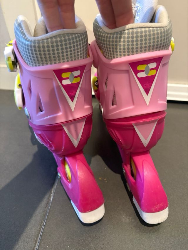 Patines de 3 Ruedas Niños Skids Control Talla 27-3