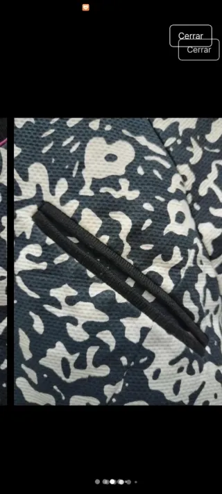 Chaqueta Bomber Vila Estampada