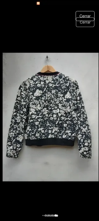 Chaqueta Bomber Vila Estampada