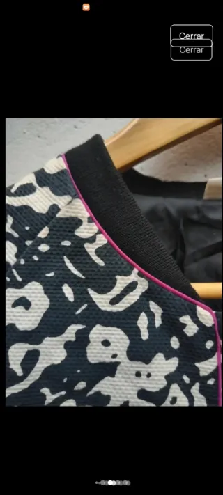 Chaqueta Bomber Vila Estampada