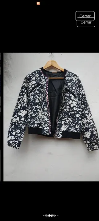 Chaqueta Bomber Vila Estampada